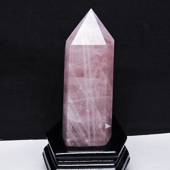 ローズクォーツ 六角柱 [t332-5929]