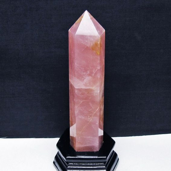 ローズクォーツ 六角柱 [t332-5932]