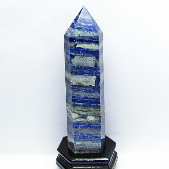 1.6Kg ラピスラズリ 六角柱[T333-2979]