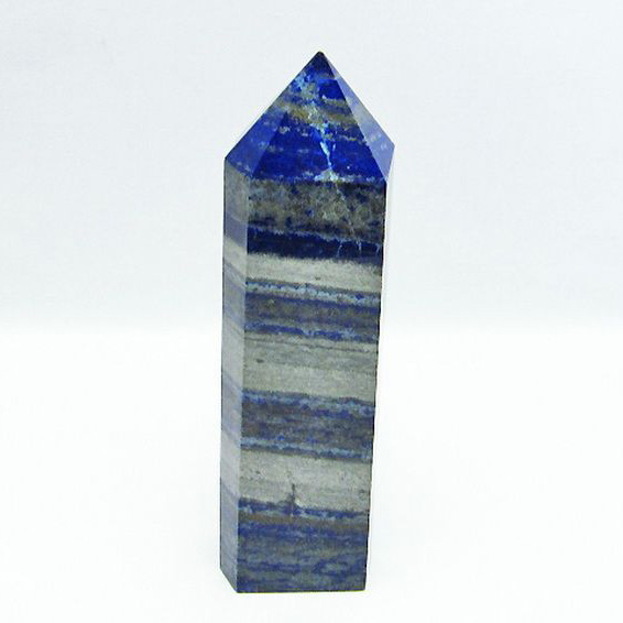 ラピスラズリ 六角柱[T333-3071]