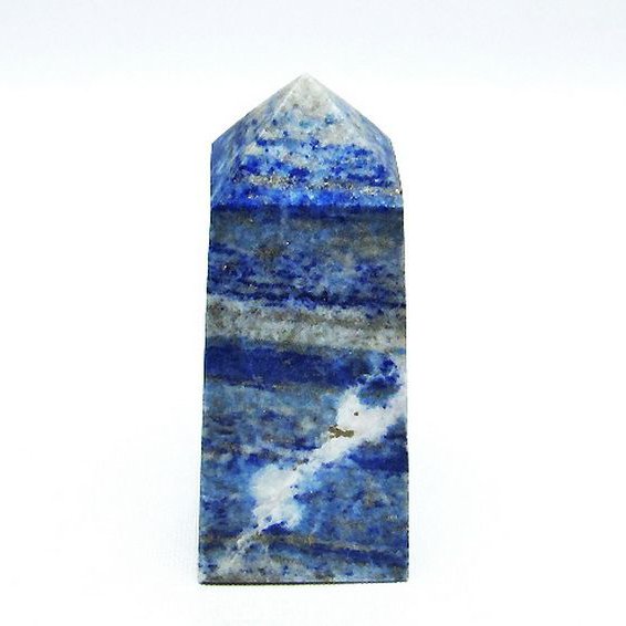 ラピスラズリ 四角柱 ポリッシュポイント[T333-3536]