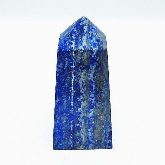 ラピスラズリ 四角柱 ポリッシュポイント[T333-3578]