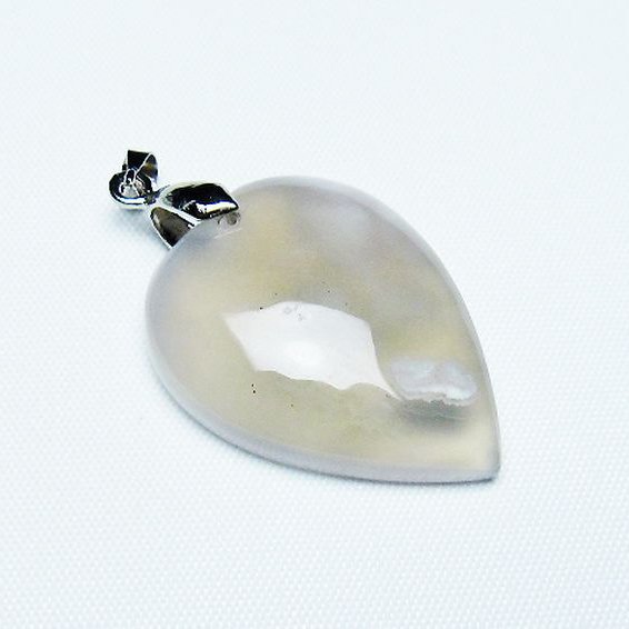 桜メノウ チェリーブロッサムアゲート ペンダント [T335-3130]