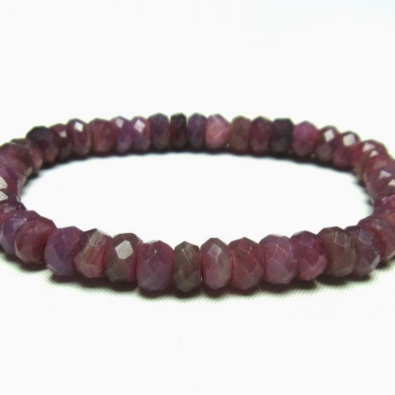 ルビー ブレスレット 7mm [t336-8510]