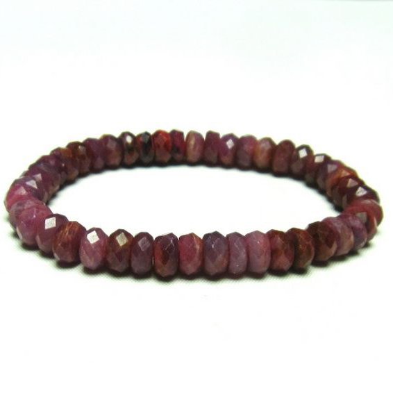 ルビー ブレスレット 8mm [T336-8523]