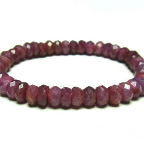 ルビー ブレスレット 8mm [t336-8549]