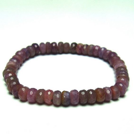 ルビー ブレスレット 7mm [T336-8691]