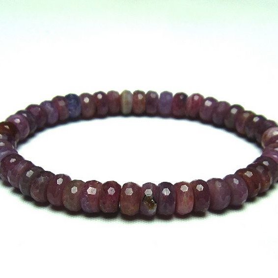 ルビー ブレスレット 7mm [t336-8717]