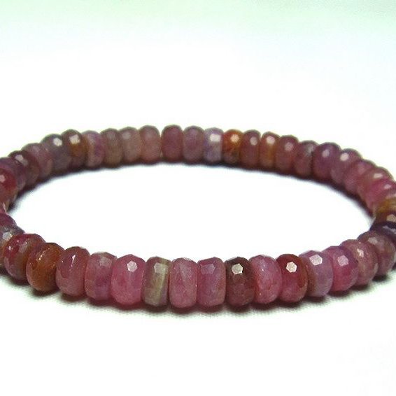 ルビー ブレスレット 7mm [t336-8718]