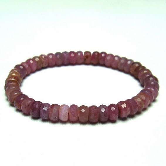 ルビー ブレスレット  7mm [T336-8726]