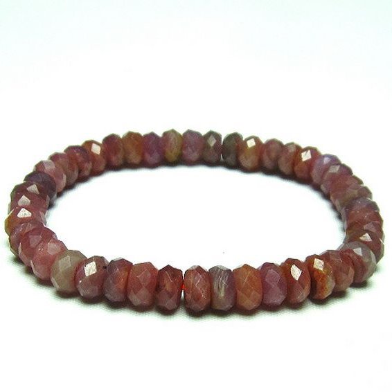 ルビー ブレスレット 8mm [T336-8798]