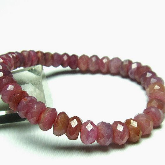 ルビー ブレスレット 8mm [T336-8809]