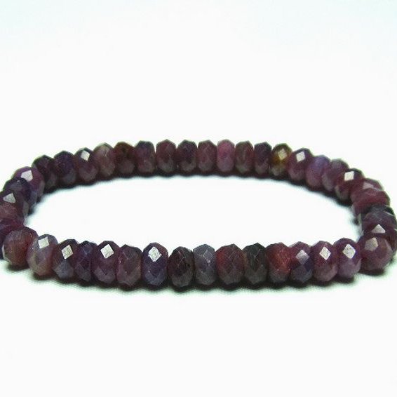 ルビー ブレスレット 8mm [T336-8816]