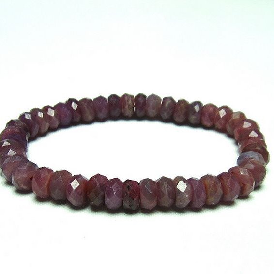 ルビー ブレスレット 8mm [T336-8855]