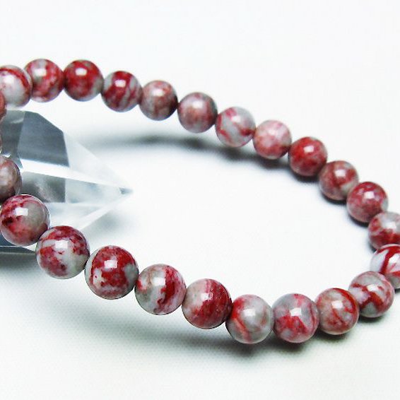 シナバークォーツ 賢者の石 ブレスレット 7mm [t34-13102]