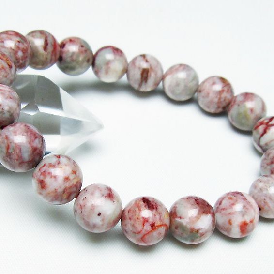 シナバークォーツ　賢者の石 ブレスレット 11mm [t34-13177]