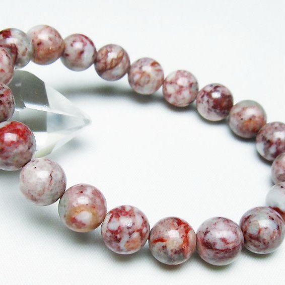 シナバークォーツ　賢者の石 ブレスレット 10mm [t34-13224]