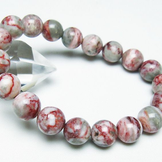 シナバークォーツ　賢者の石 ブレスレット 11mm [t34-13230]