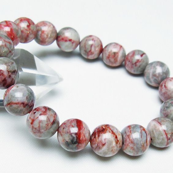 シナバークォーツ　賢者の石 ブレスレット 11mm [t34-13236]