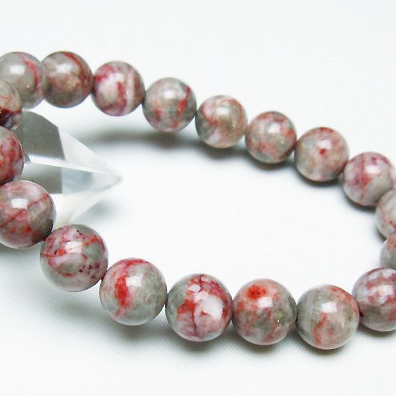 シナバークォーツ　賢者の石 ブレスレット 11mm [t34-13239]