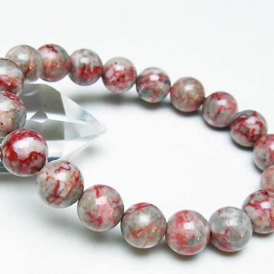 シナバークォーツ　賢者の石 ブレスレット 11mm [t34-13265]