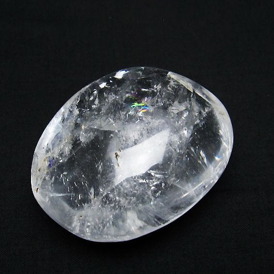 虹入り ヒマラヤ水晶 原石 [t344-2322]