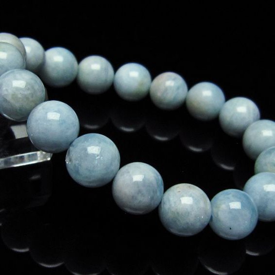 アクアマリン ブレスレット 12mm [T35-17803]