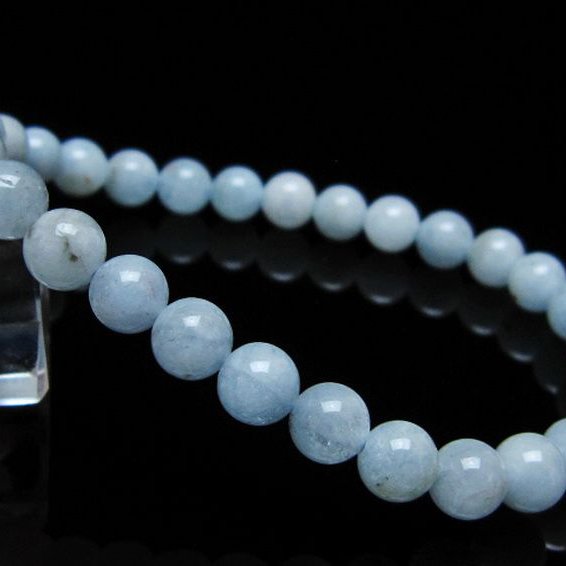 アクアマリン ブレスレット 6mm [T35-20270]