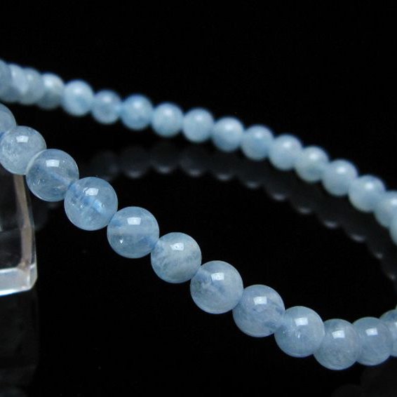 アクアマリン ブレスレット 5mm [t35-20290]