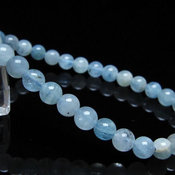 アクアマリン ブレスレット 6mm [T35-20309]