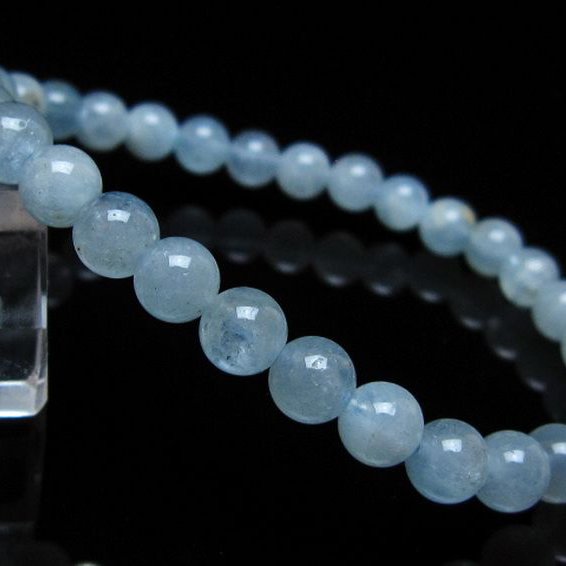 アクアマリン ブレスレット 6mm [T35-20365]