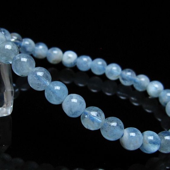 アクアマリン ブレスレット 6mm [T35-20375]