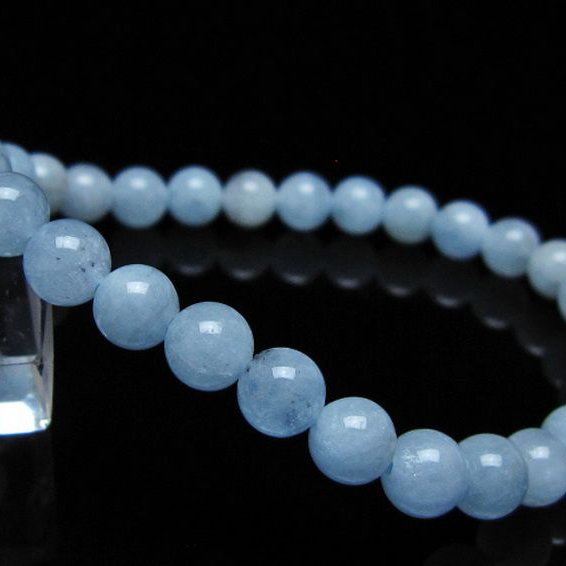 アクアマリン ブレスレット 6mm [t35-20729]