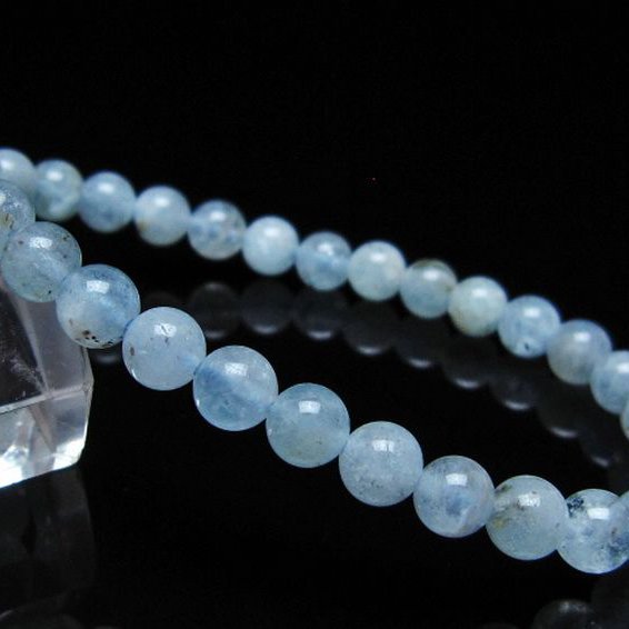 アクアマリン ブレスレット 6mm [t35-20732]