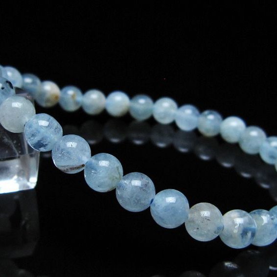 アクアマリン ブレスレット 6mm [t35-20733]