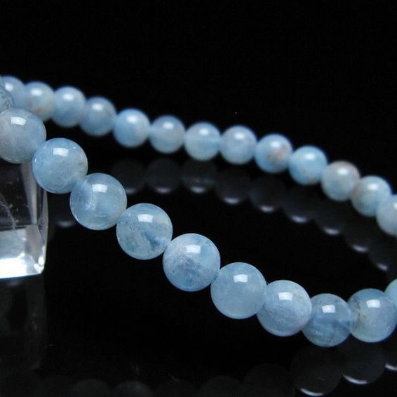 アクアマリン ブレスレット 6mm [t35-20735]