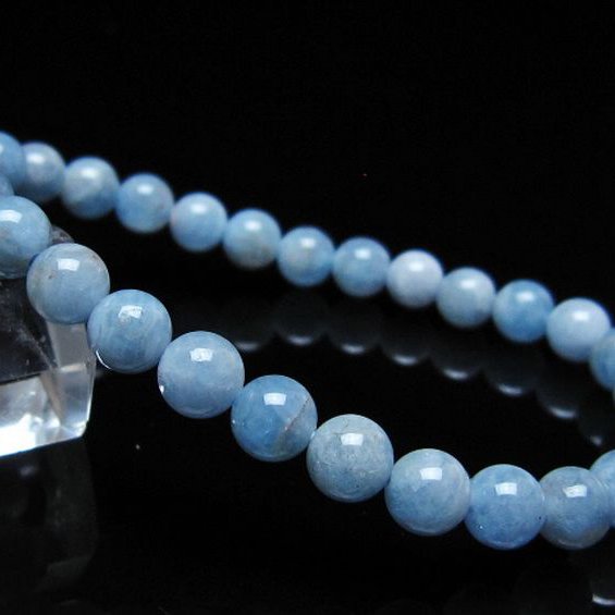 アクアマリン ブレスレット 6mm [t35-20745]