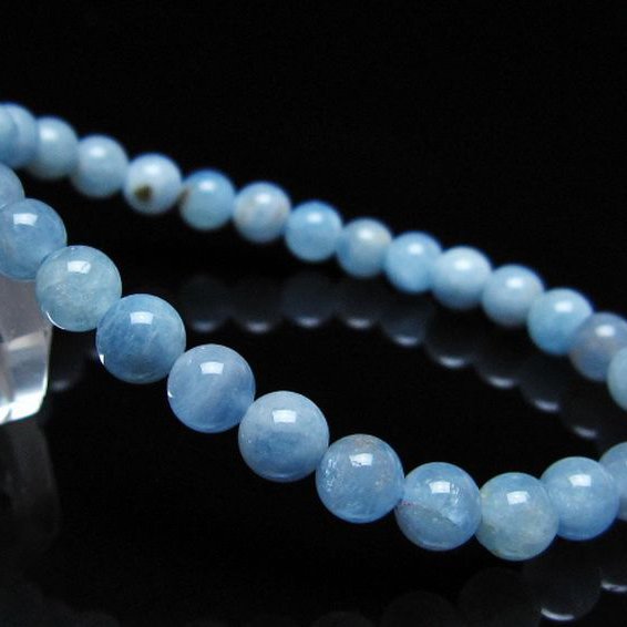 アクアマリン ブレスレット 6mm [t35-20746]