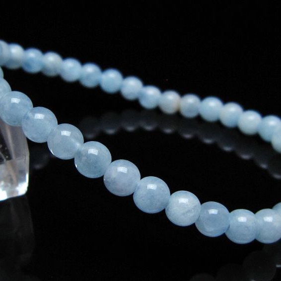 アクアマリン ブレスレット 5mm [T35-20757]
