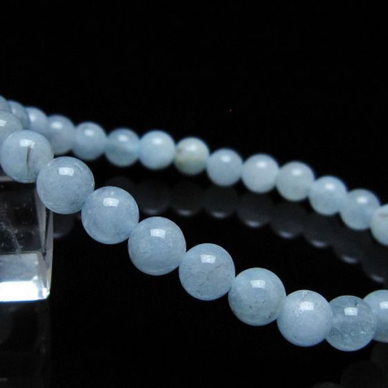 アクアマリン ブレスレット 6mm [T35-20770]