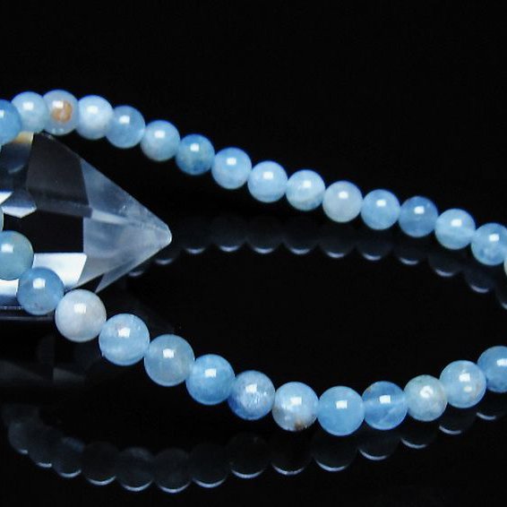 アクアマリン ブレスレット 5mm [t35-21080]