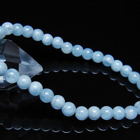 アクアマリン ブレスレット 6mm [t35-21142]