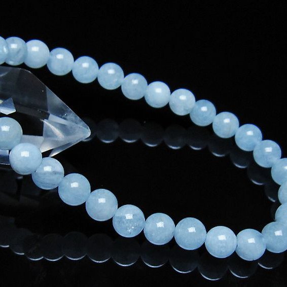 アクアマリン ブレスレット 6mm [t35-21146]