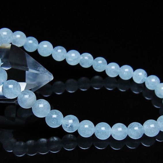 アクアマリン ブレスレット 6mm [t35-21154]