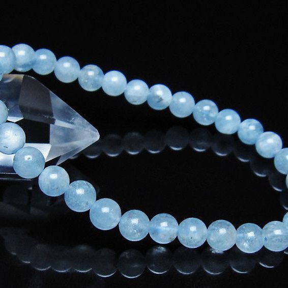 アクアマリン ブレスレット 6mm [t35-21180]