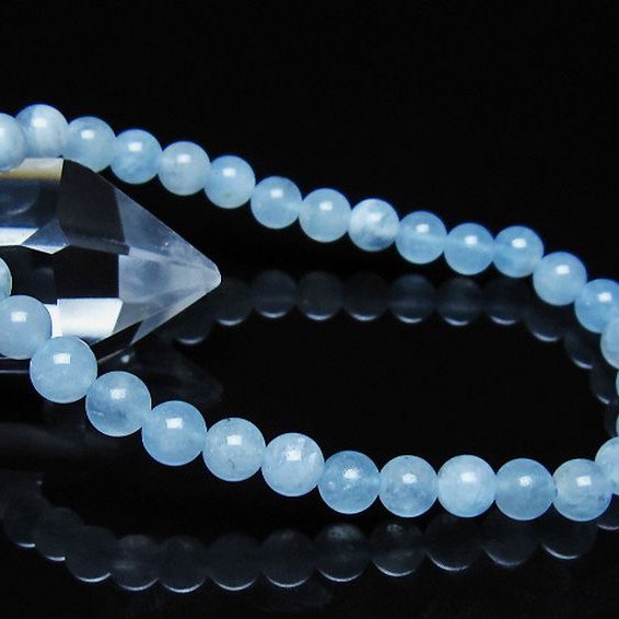 アクアマリン ブレスレット 6mm [t35-21183]