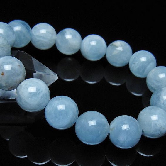 アクアマリン ブレスレット 13mm [t35-21231]