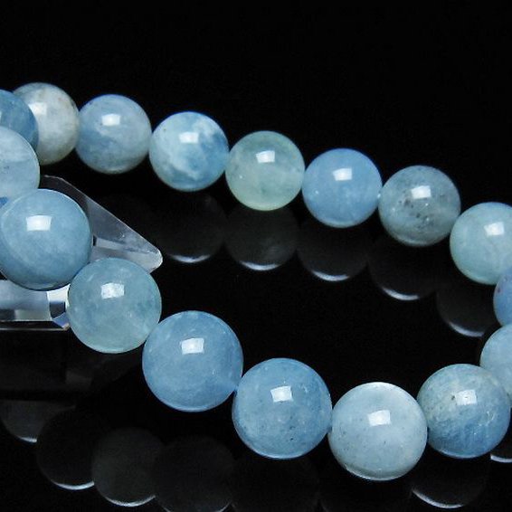 アクアマリン ブレスレット 13mm [t35-21264]