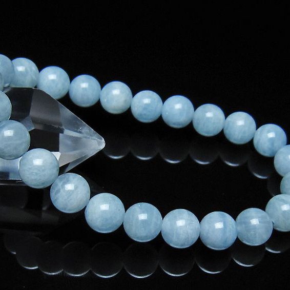 アクアマリン ブレスレット 8mm [t35-21281]