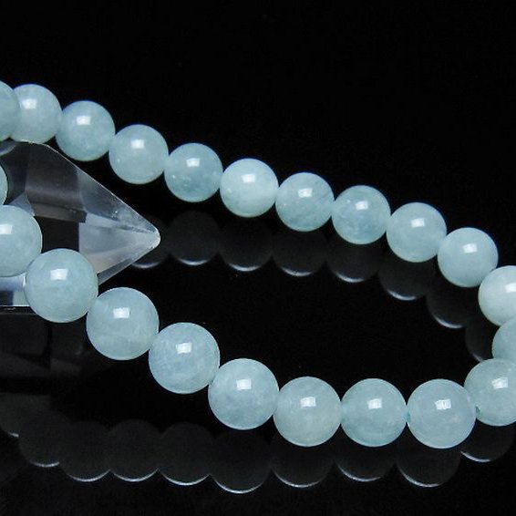 アクアマリン ブレスレット 8mm [t35-21348]